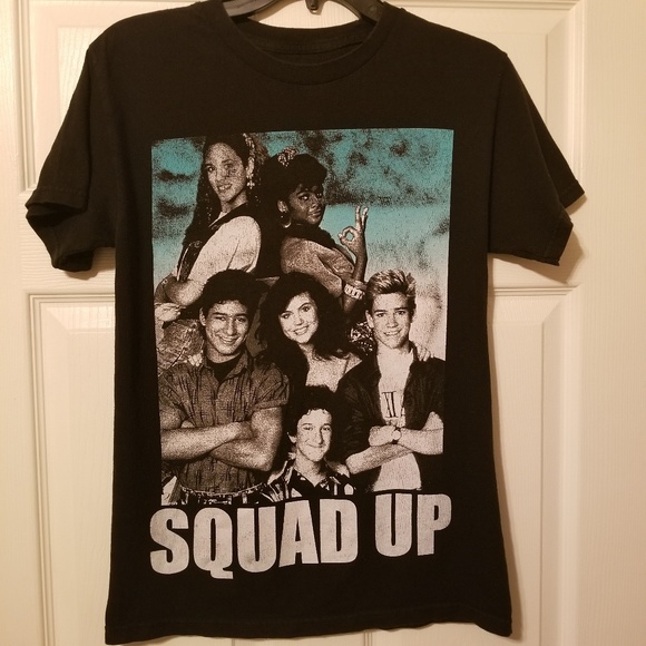 Saved By The Bell distressed T size small - Picture 2 of 5